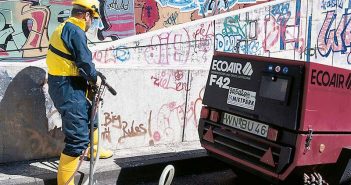 Graffiti-Beseitigung: Durch Strahlverfahren zurück zum alten Glanz