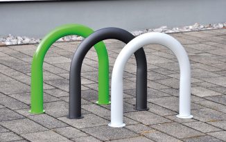 Stadtmöblierung: Zeitloses Oval-Design