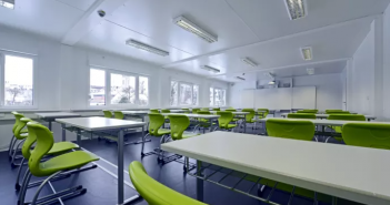 Schulen in der Corona-Krise: Container sichern Unterricht