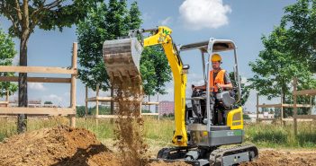 Minibagger: Emissionsfrei, leise, leistungsstark